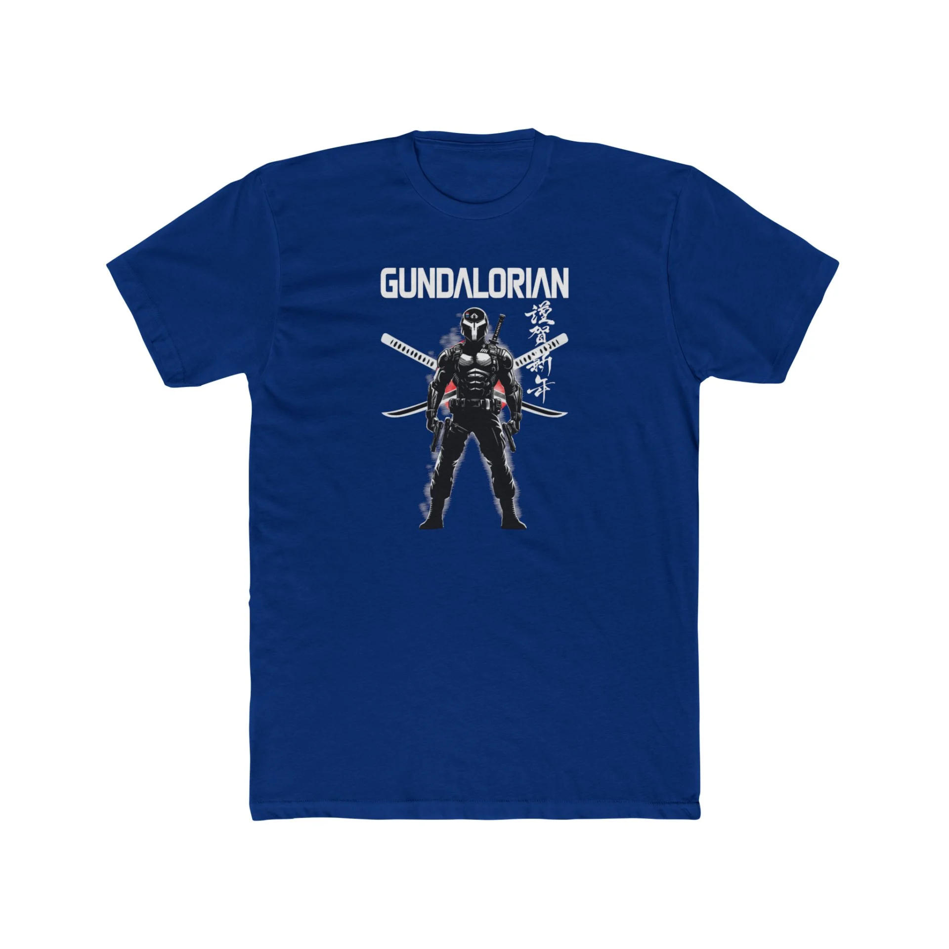 Swords Out Premium Men's Cotton Crew Tee - Image 23
