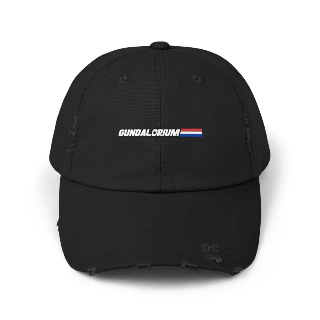 Gundalorium Unisex Distressed Cap