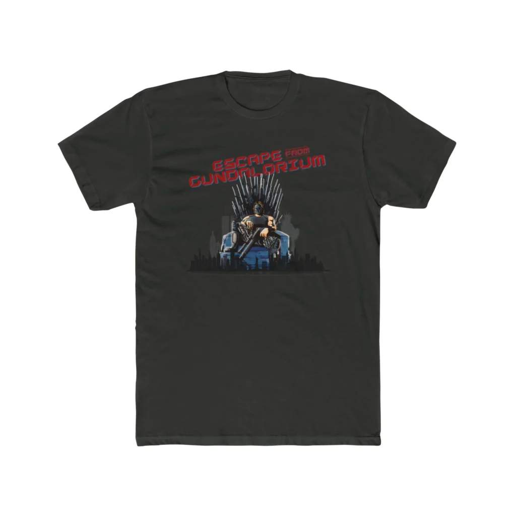 Escape from Gundalorium Premium Men's Cotton Crew Tee