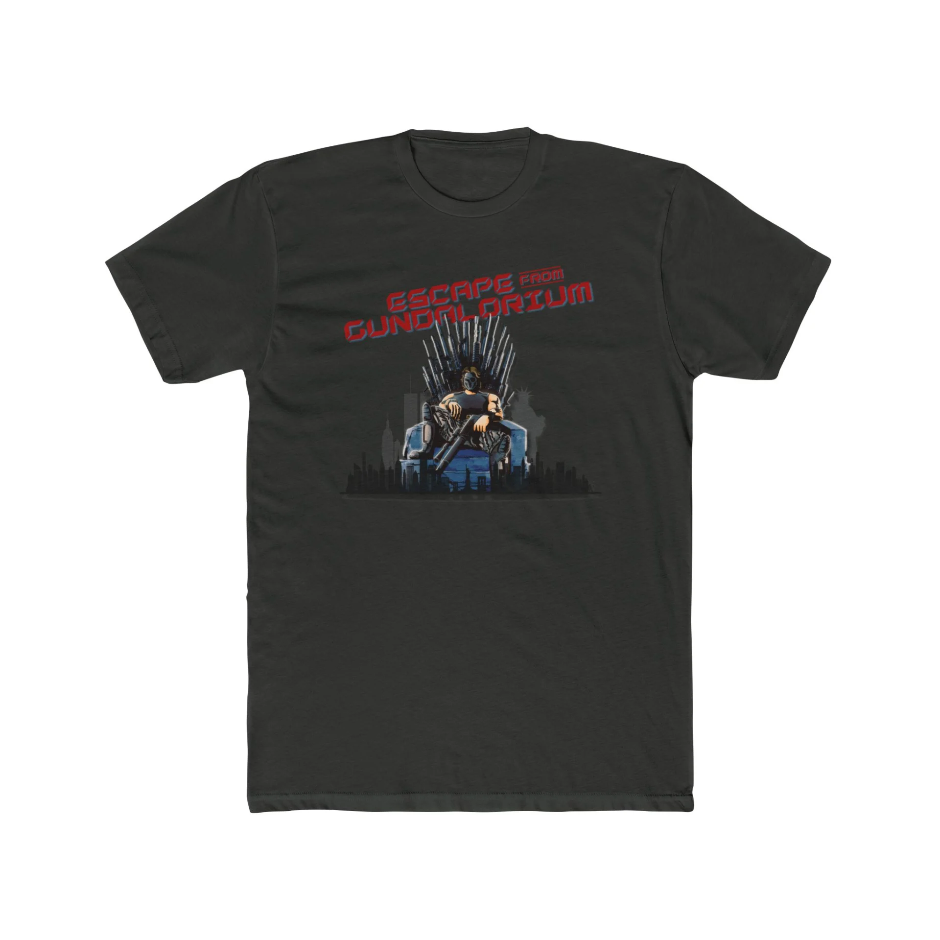 Escape from Gundalorium Premium Men's Cotton Crew Tee