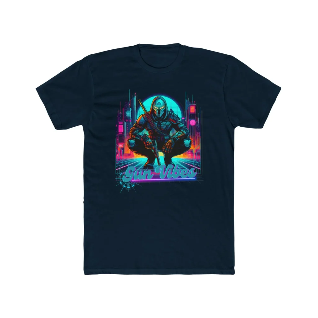 Gun Vibes Men's Cotton Crew Tee