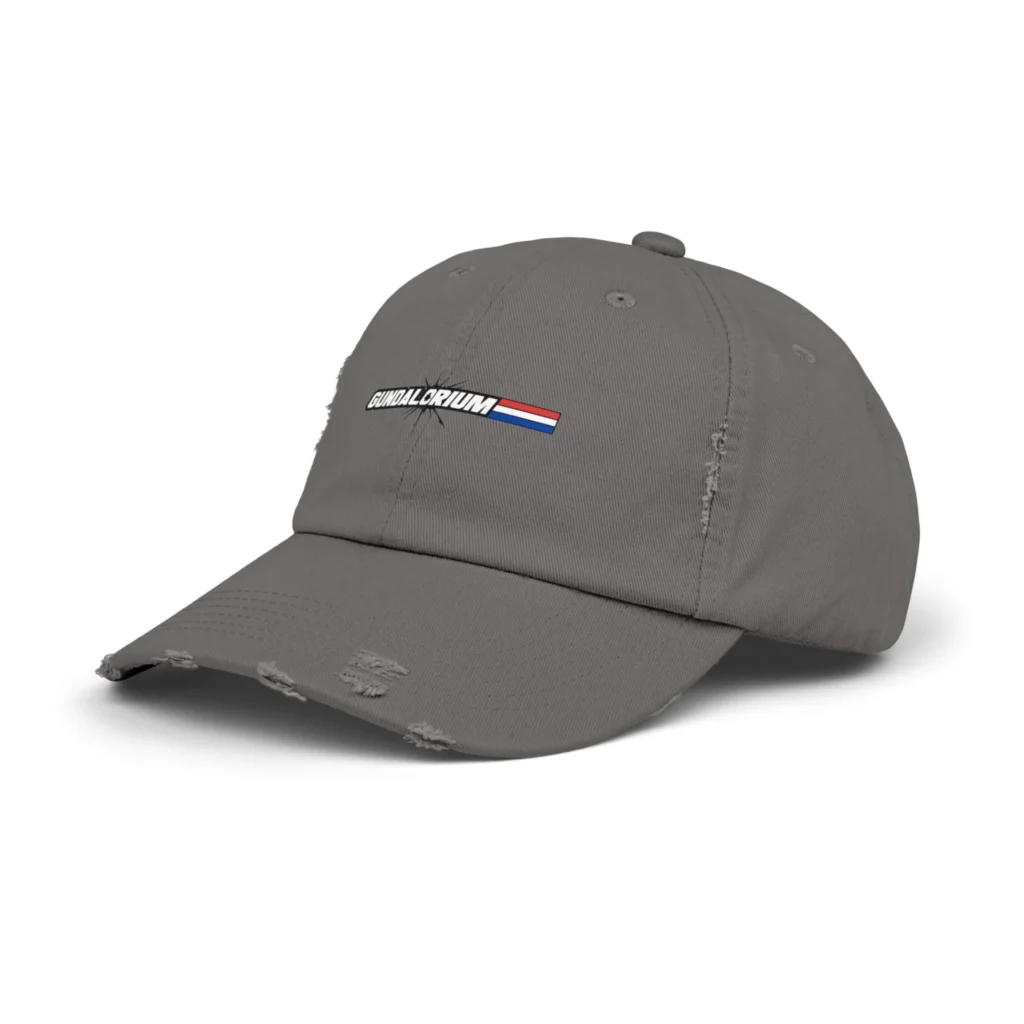 Gundalorium Unisex Distressed Cap