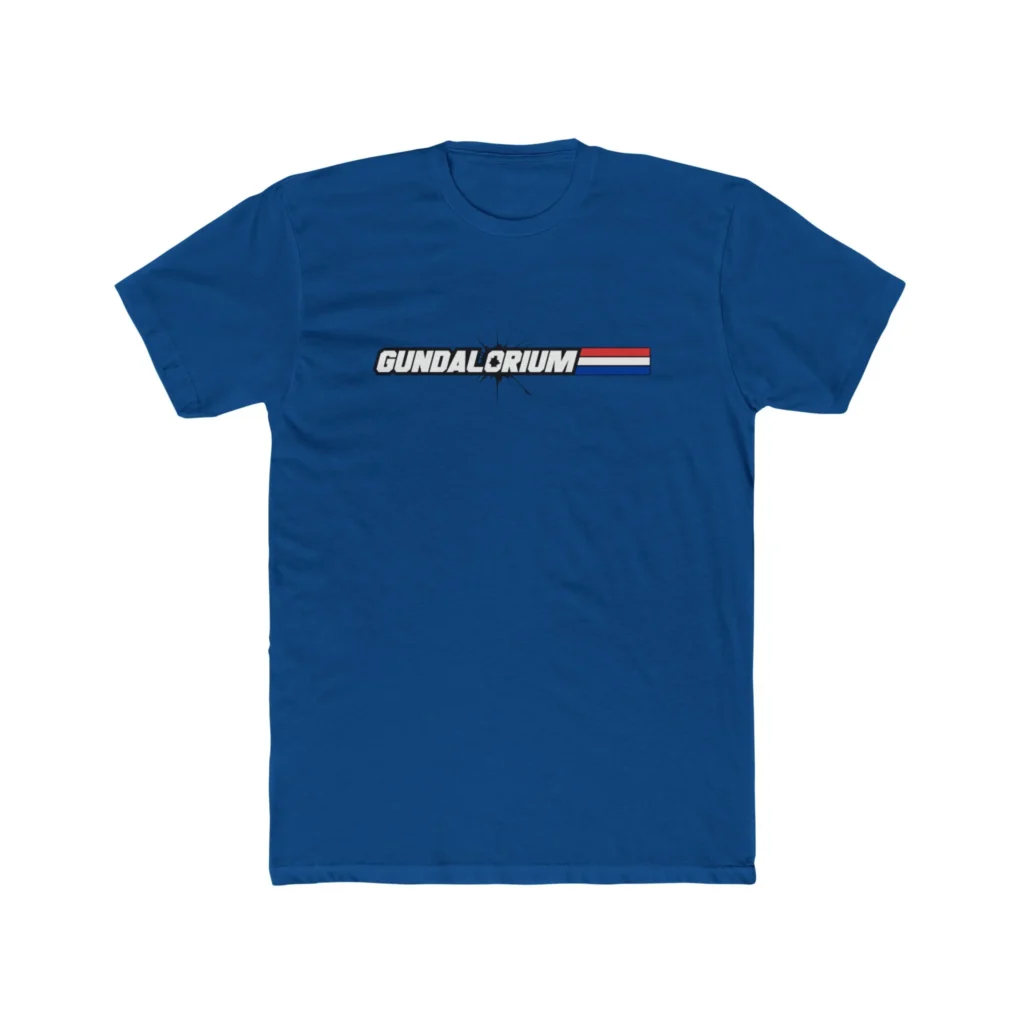 Yo...Gundalorium Banner Premium Men's Cotton Crew Tee - Image 19
