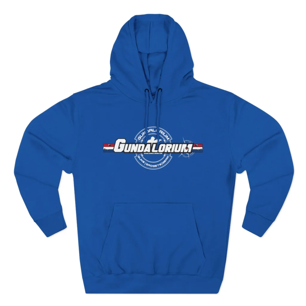 Gundalorium Joe Three-Panel Fleece Hoodie