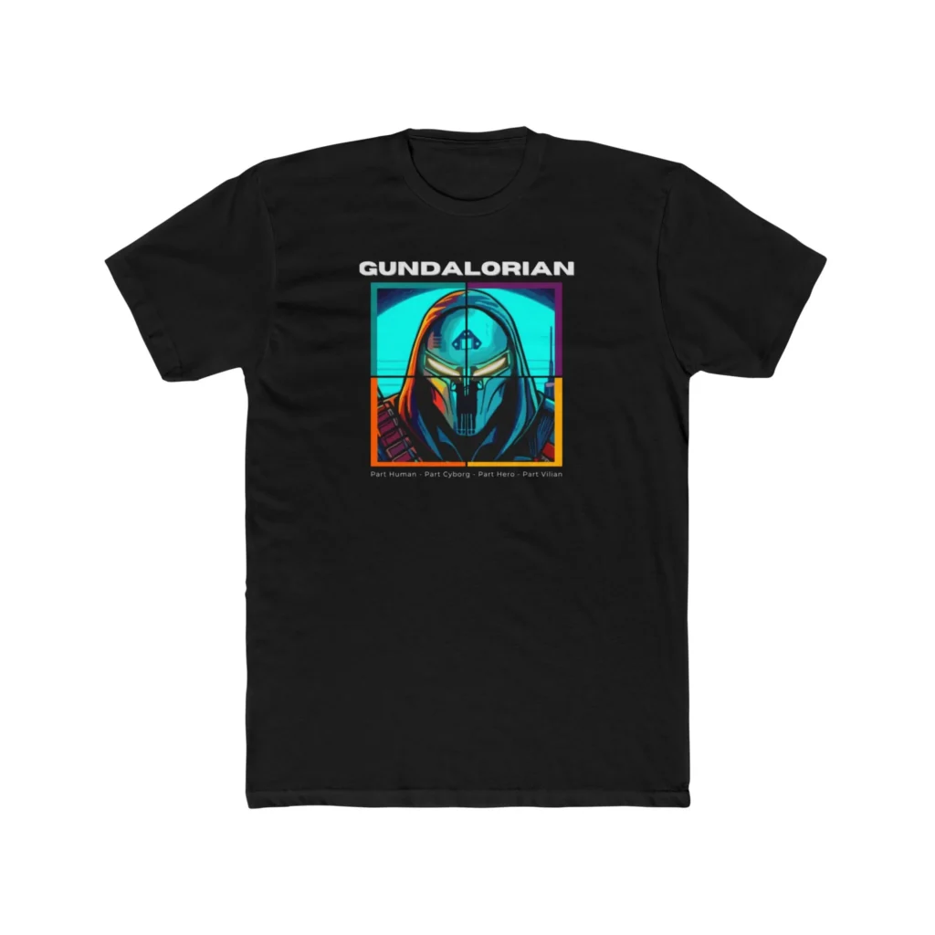 Four Score Gundalorian Premium Men's Cotton Crew Tee