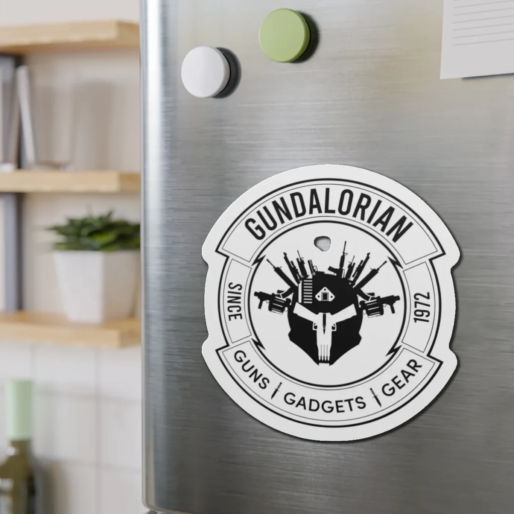 Gundalorian Die-Cut Magnets