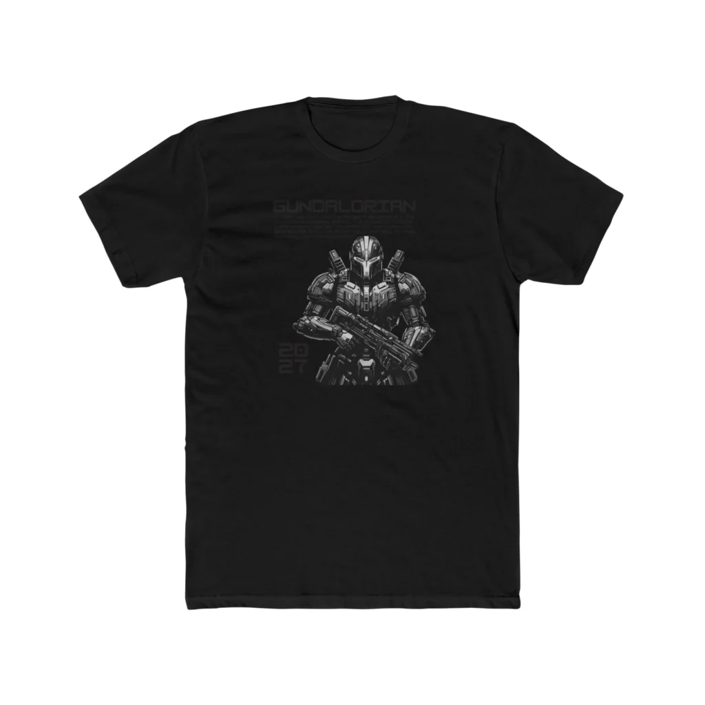 Mechalorian 2 Premium Men's Cotton Crew Tee