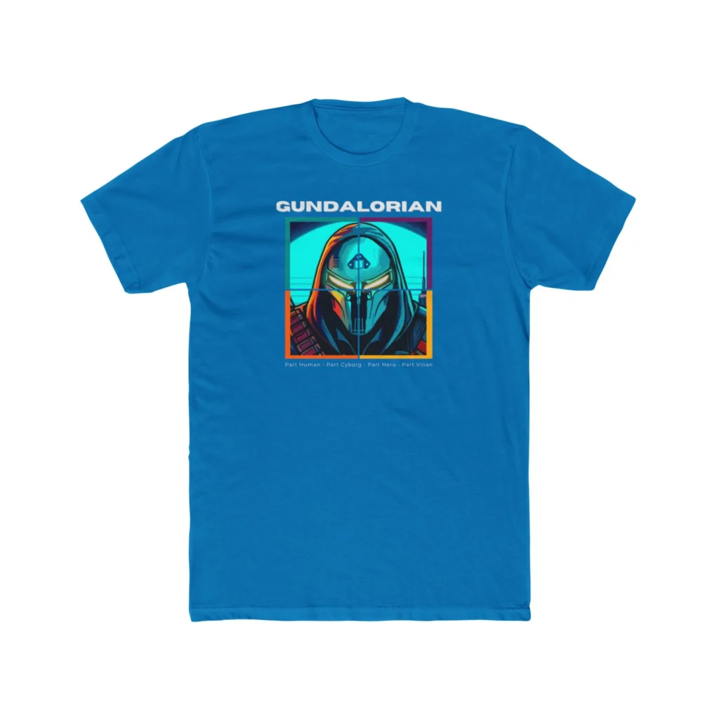 Four Score Gundalorian Premium Men's Cotton Crew Tee
