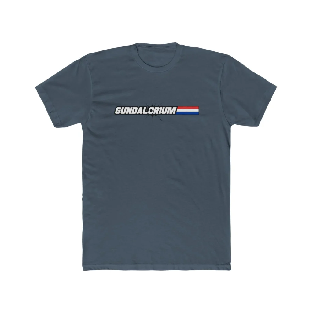 Yo...Gundalorium Banner Premium Men's Cotton Crew Tee - Image 15