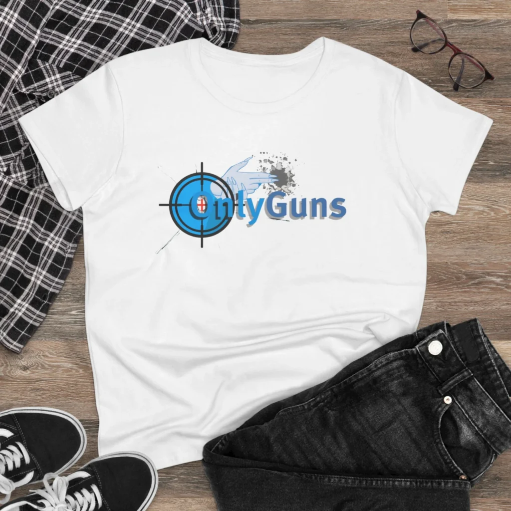 OnlyGuns Women's Midweight Cotton Tee