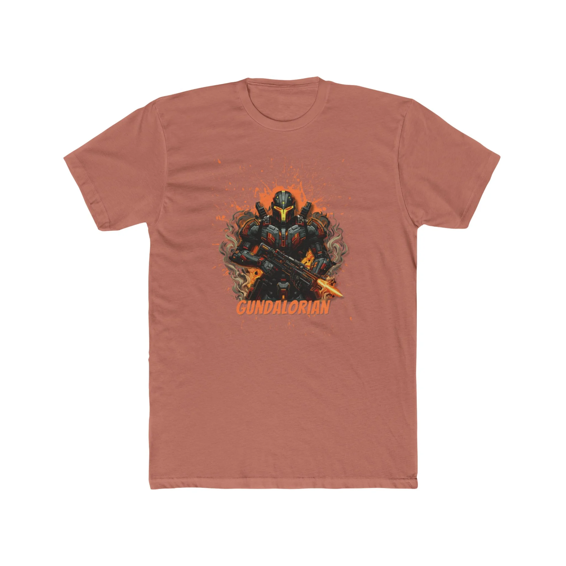 Mechalorian Orange Crush T-Shirt - Image 7