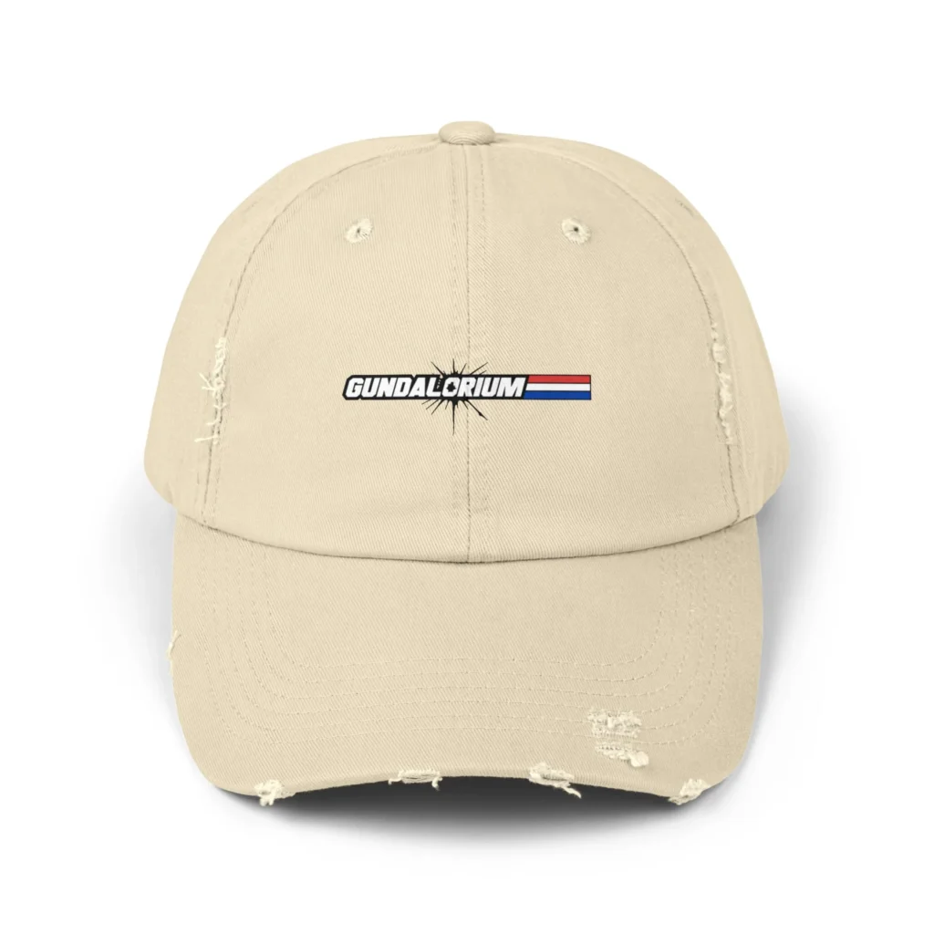 Gundalorium Unisex Distressed Cap