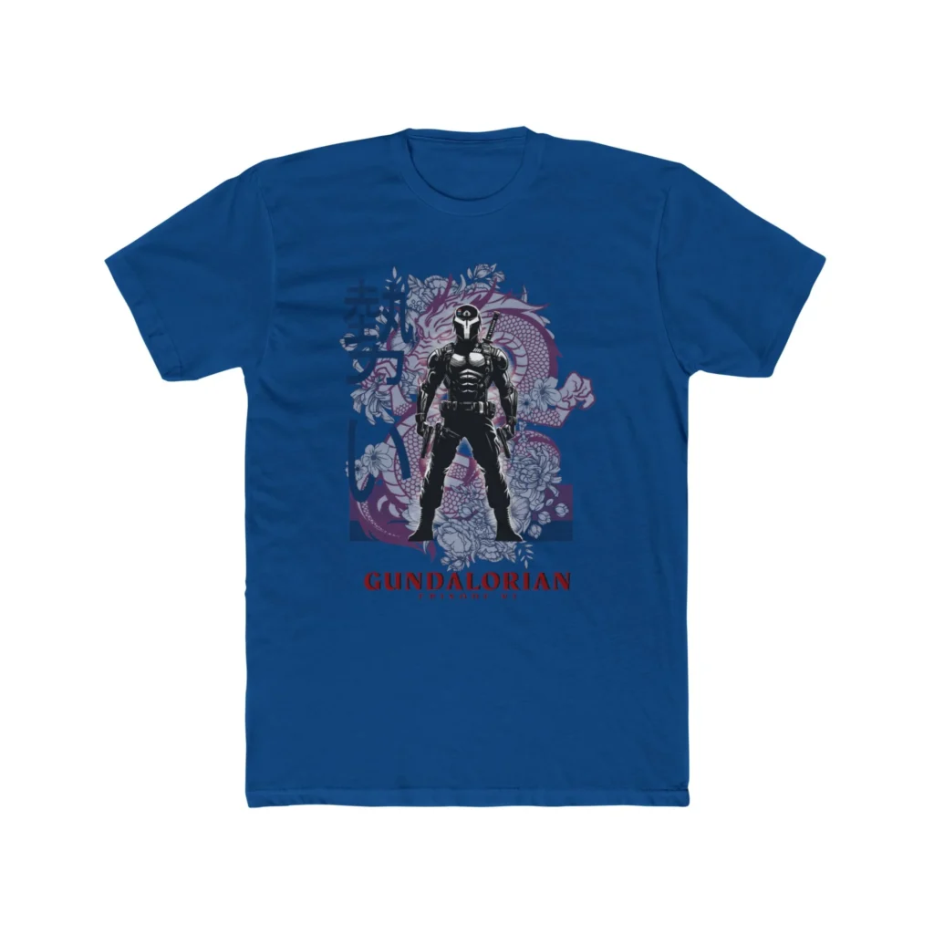 Gundalorian Dragon Premium Men's Cotton Crew Tee