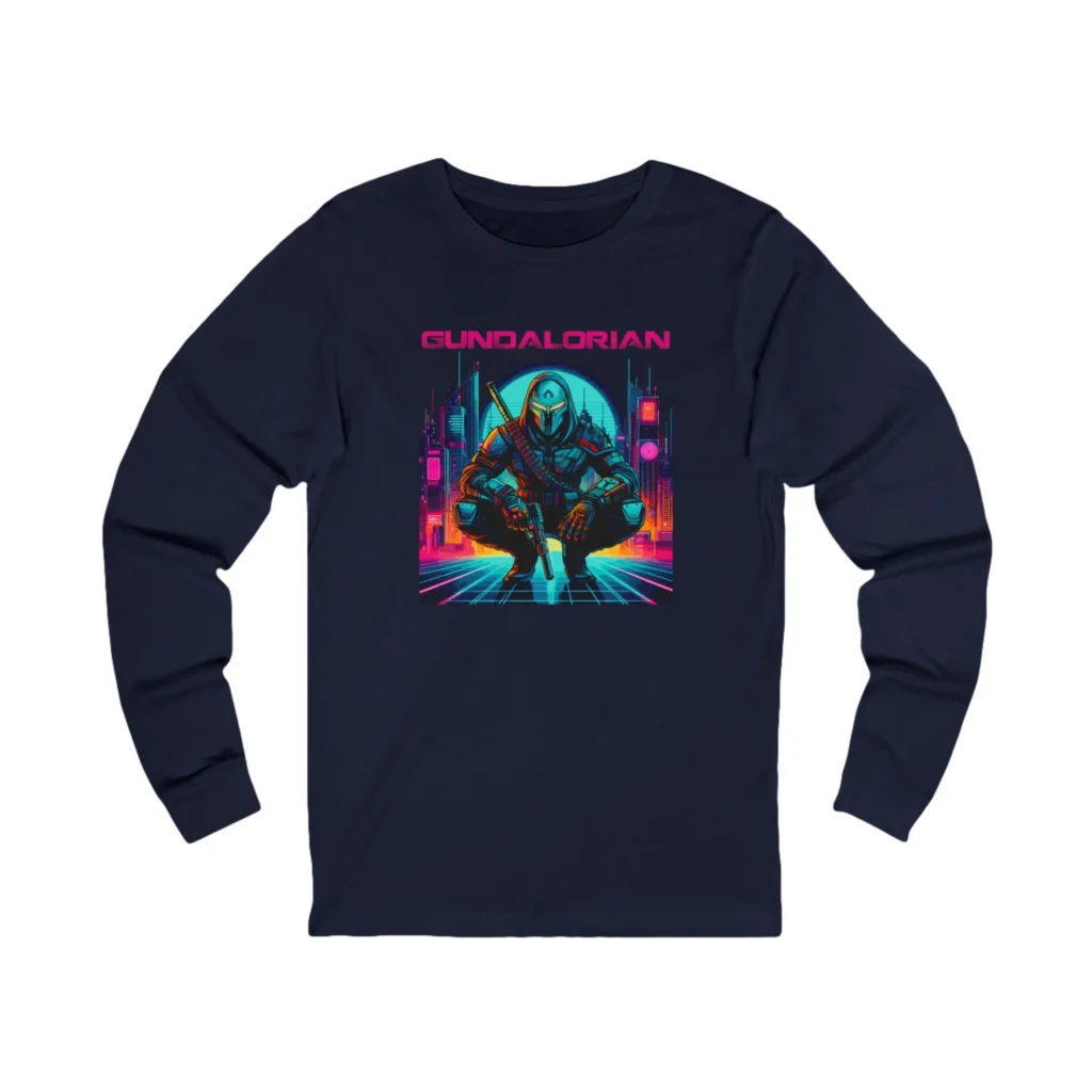 Gundalorian Cyberpunk Two Unisex Jersey Long Sleeve Tee