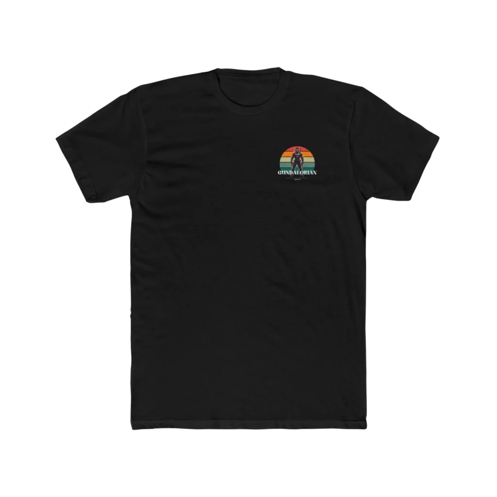 Retro Guns One Small Logo Premium Tee