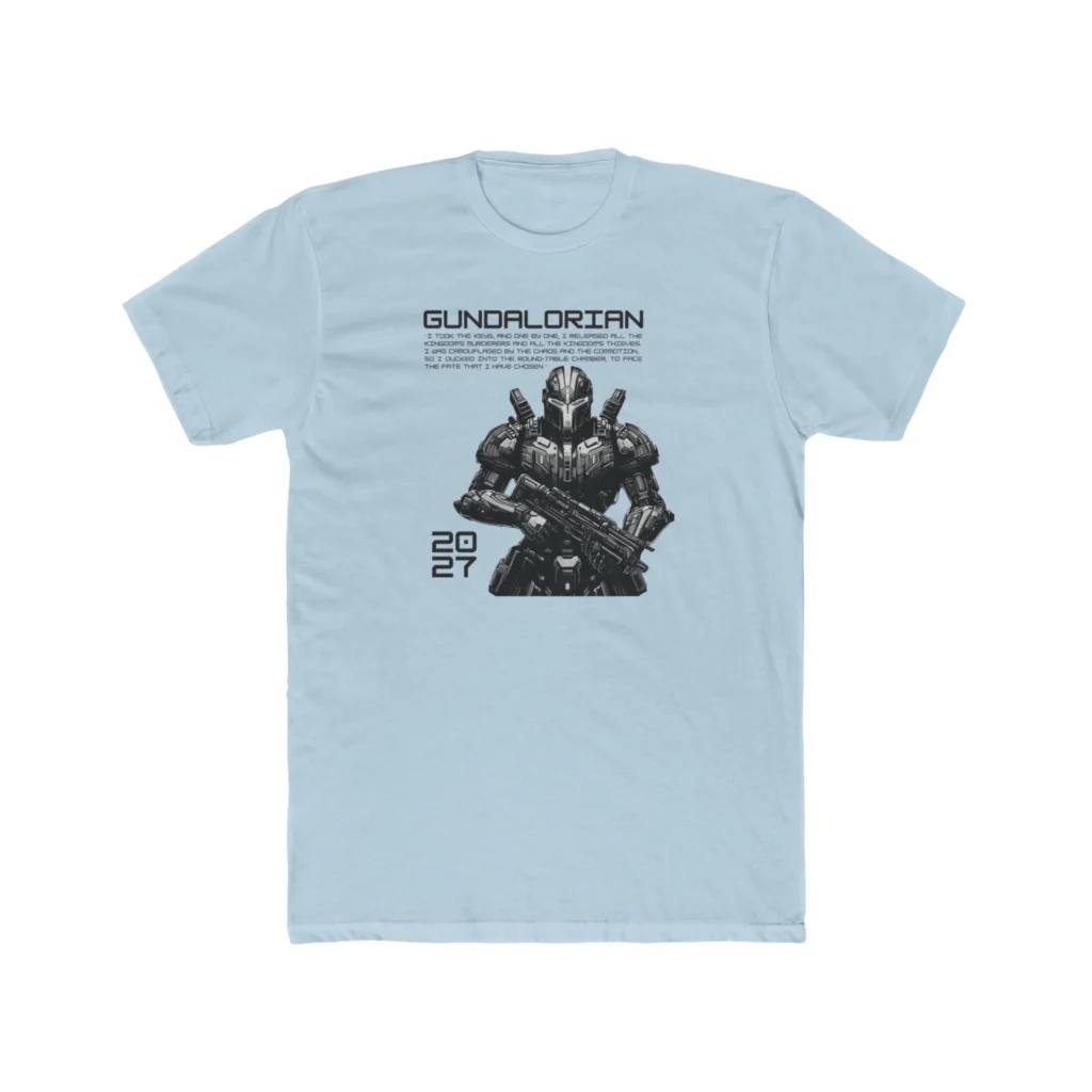 Mechalorian 2 Premium Men's Cotton Crew Tee