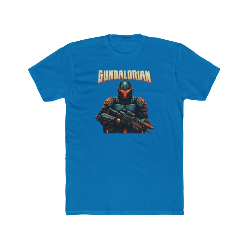 Mechalorian 4 Premium Men's Cotton Crew Tee