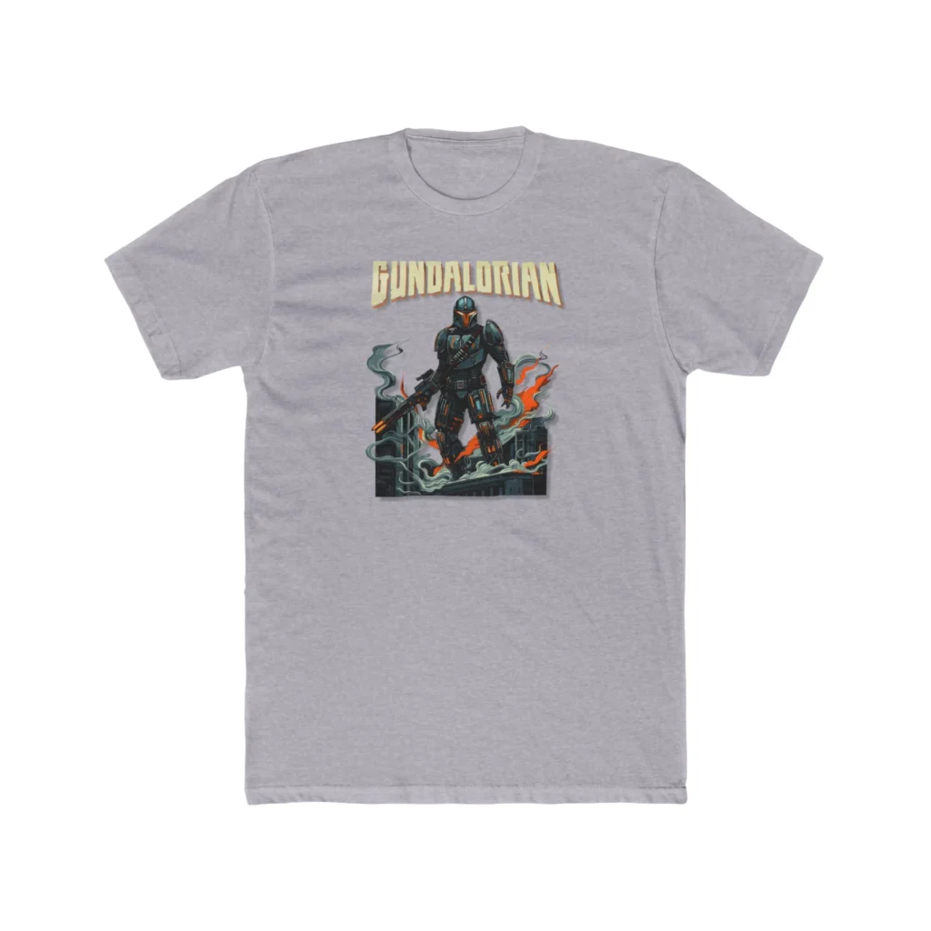 Mechalorian Siege Premium Men's Cotton Crew Tee