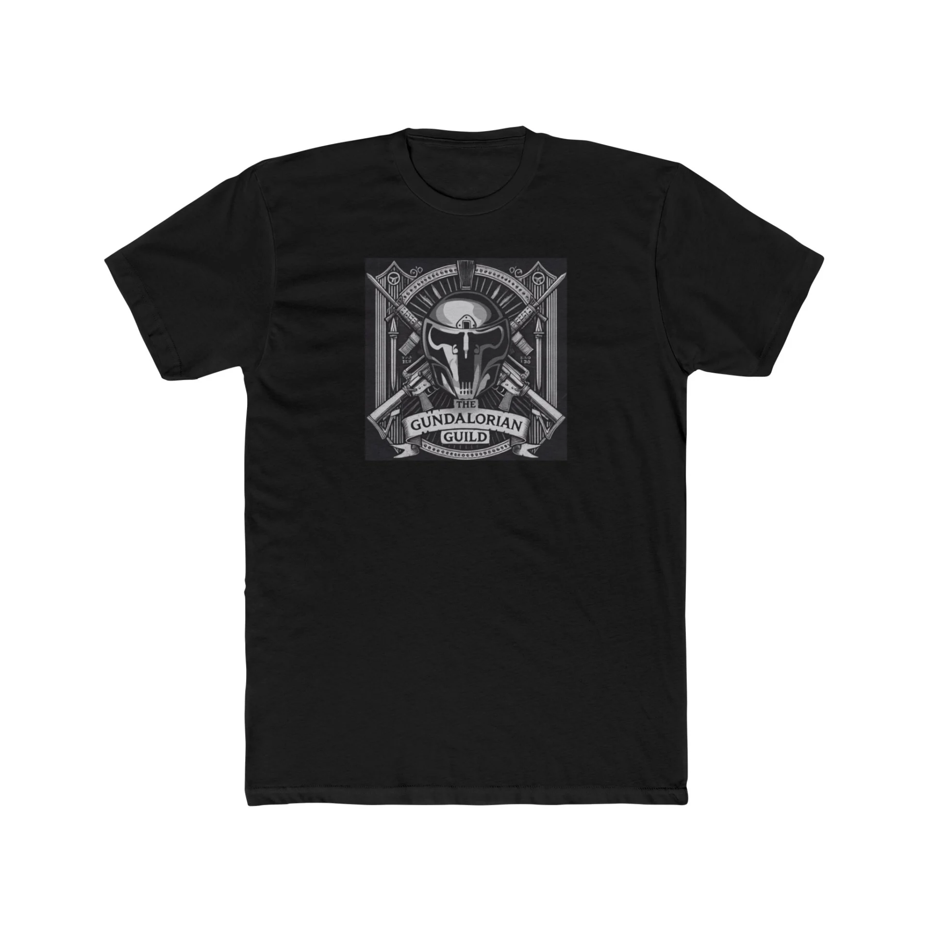 The Gundalorian Guild - B&W T-Shirt - Image 7