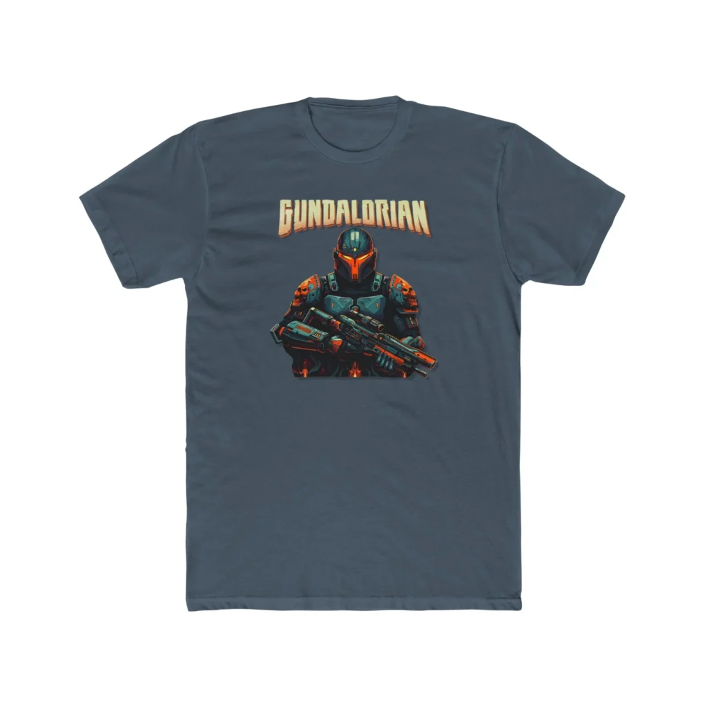 Mechalorian 4 Premium Men's Cotton Crew Tee