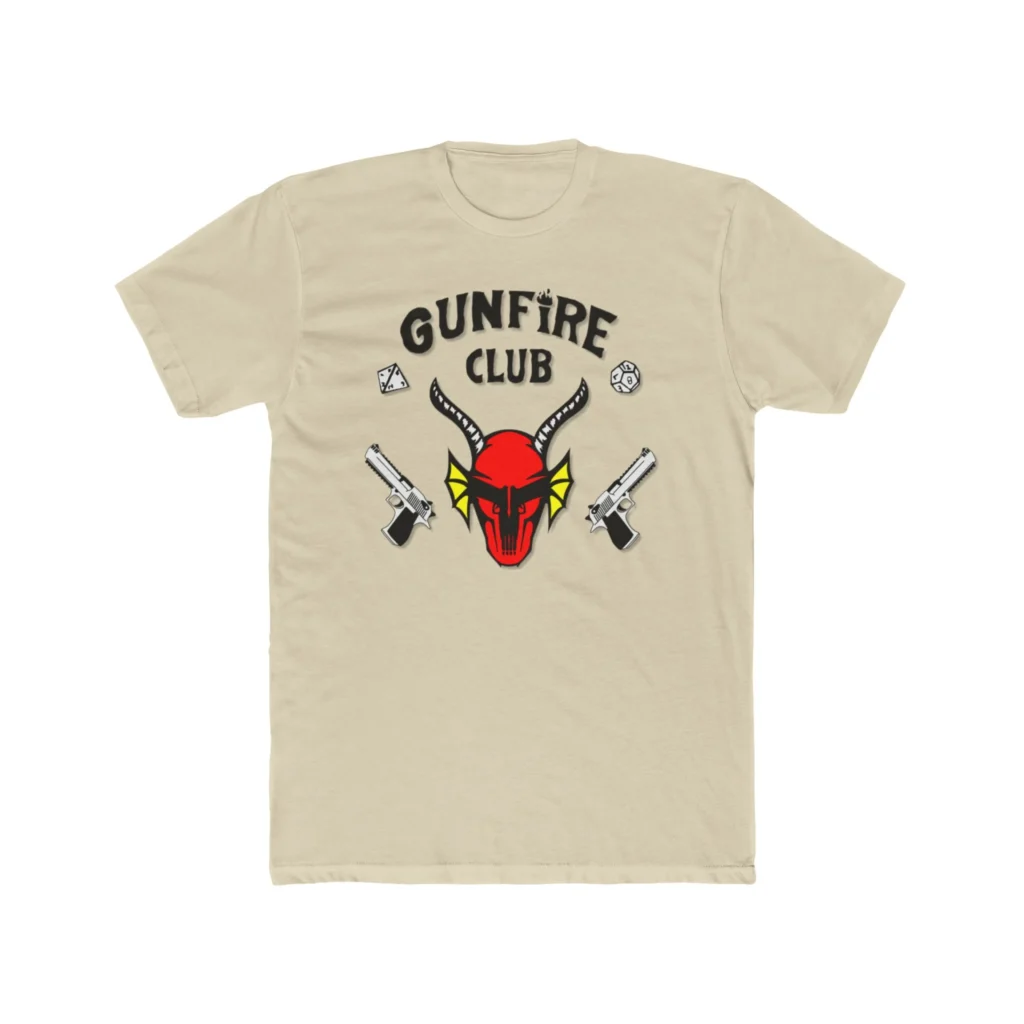 Join the Gunfire Club Premium Men's Cotton Crew Tee