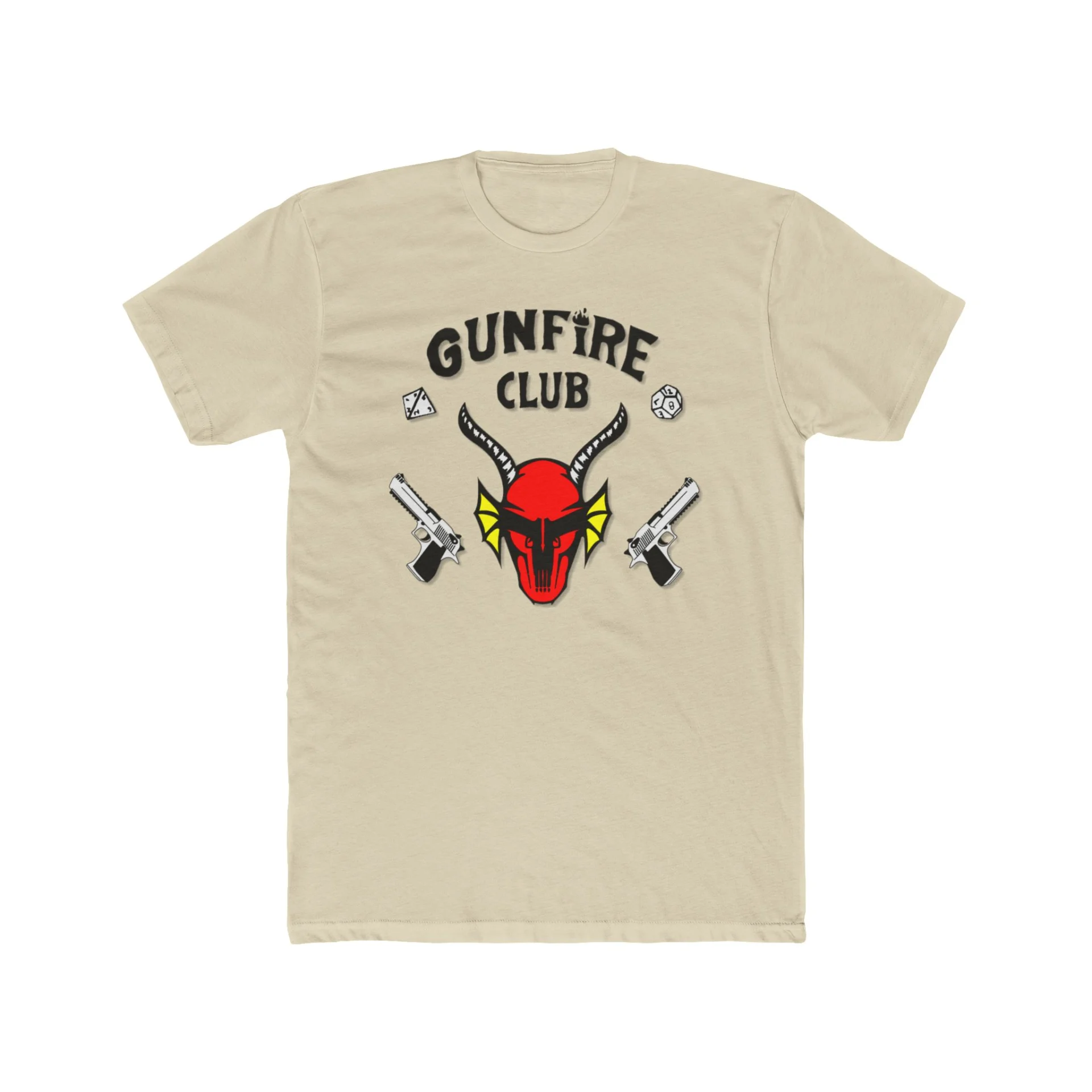 Join the Gunfire Club Premium Men's Cotton Crew Tee - Image 7