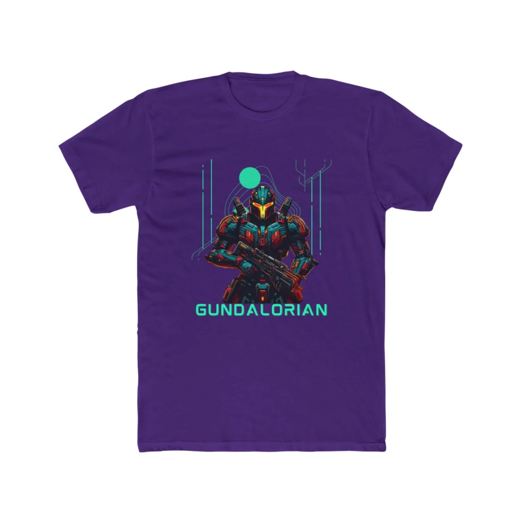 Mechalorian 3 Premium Men's Cotton Crew Tee