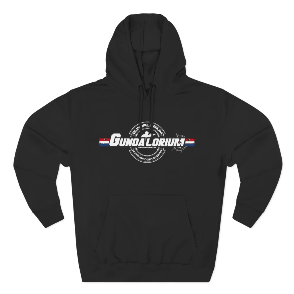Gundalorium Joe Three-Panel Fleece Hoodie