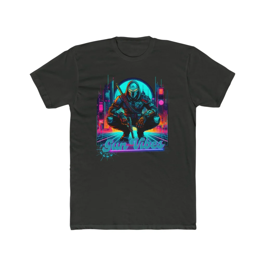 Gun Vibes Men's Cotton Crew Tee