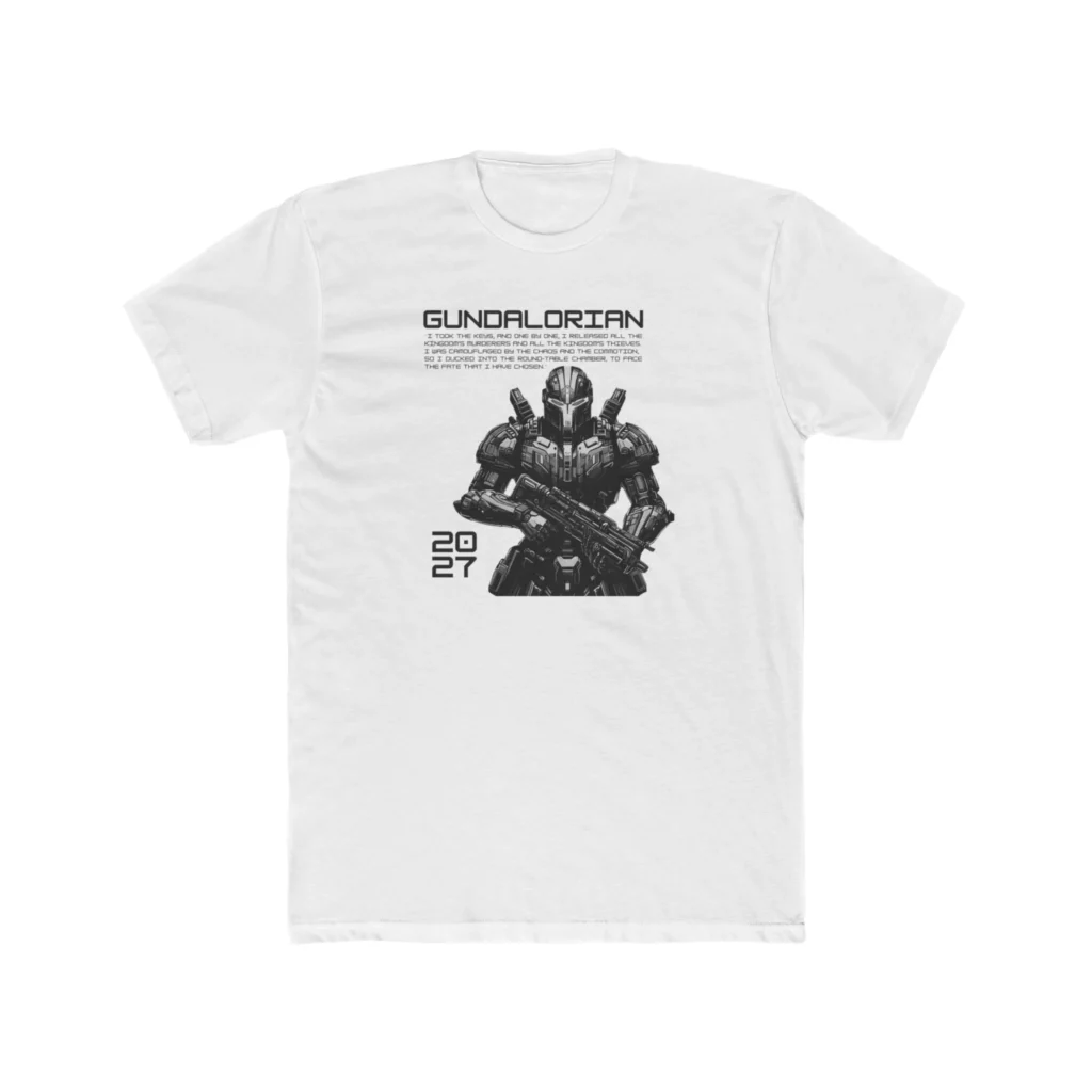 Mechalorian 2 Premium Men's Cotton Crew Tee
