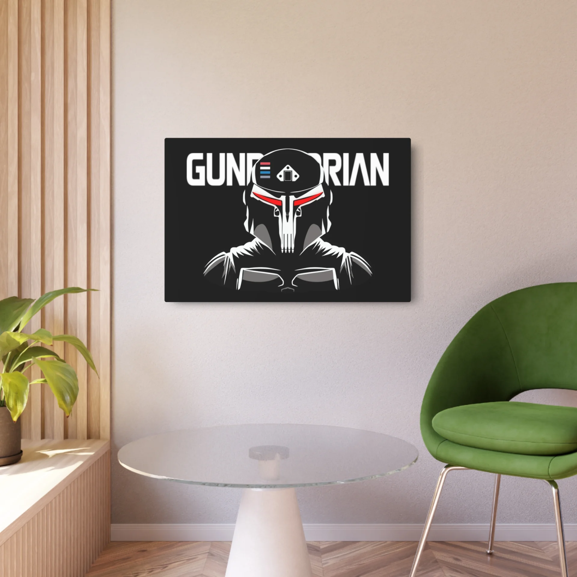 Gundalorian Black Metal Art Sign - Evil Red - Image 20