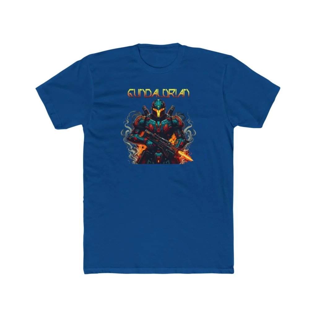 Mechalorian 1 Premium Men's Cotton Crew Tee
