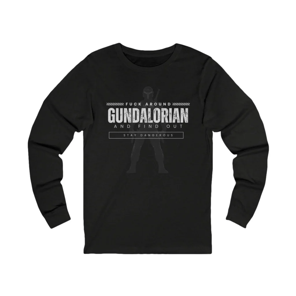 Gundalorian FAFO Unisex Jersey Long Sleeve Tee - Image 3
