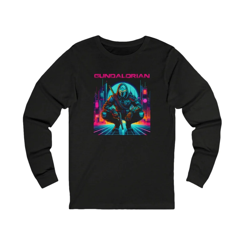 Gundalorian Cyberpunk Two Unisex Jersey Long Sleeve Tee