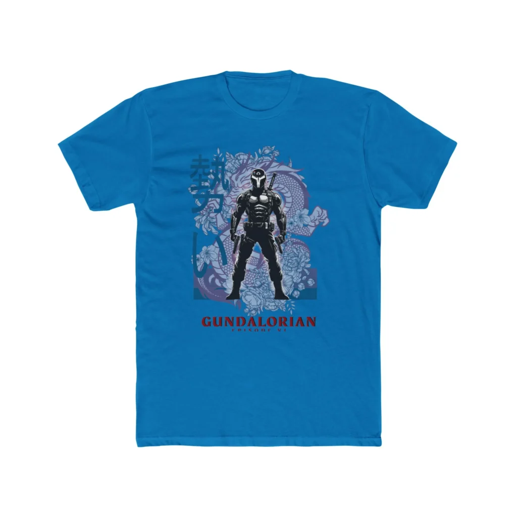 Gundalorian Dragon Premium Men's Cotton Crew Tee