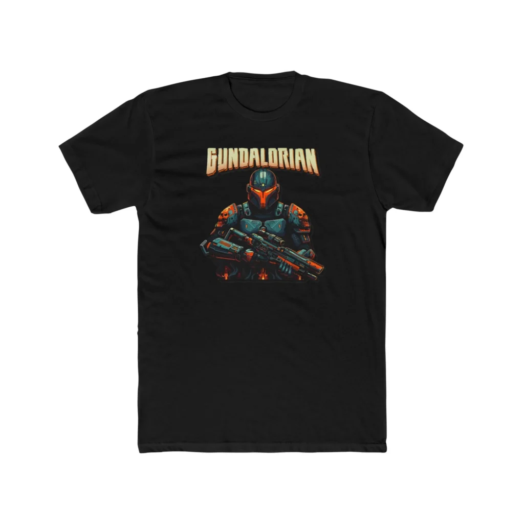 Mechalorian 4 Premium Men's Cotton Crew Tee