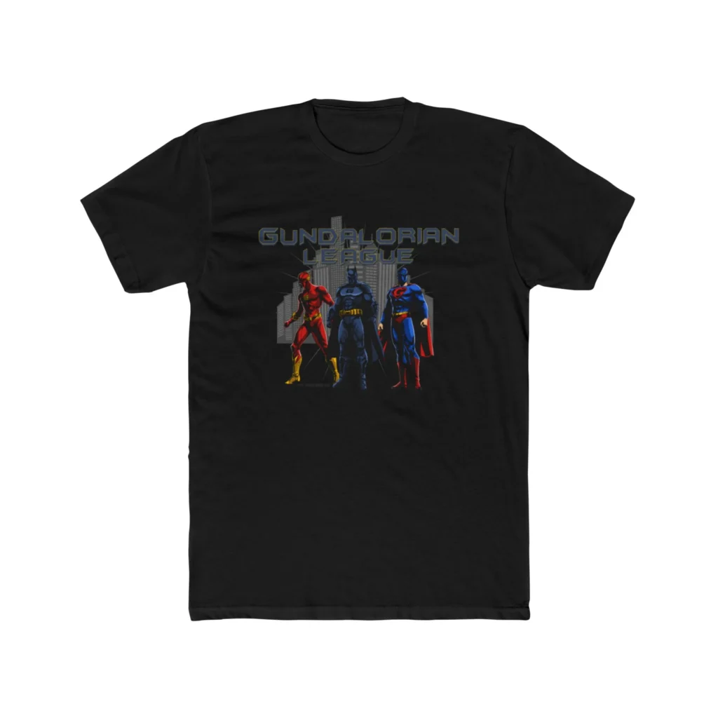 Gundalorian League Premium Men's Cotton Crew Tee
