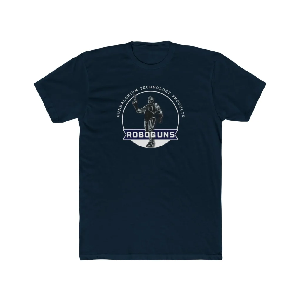 Roboguns Premium Men's Cotton Crew Tee