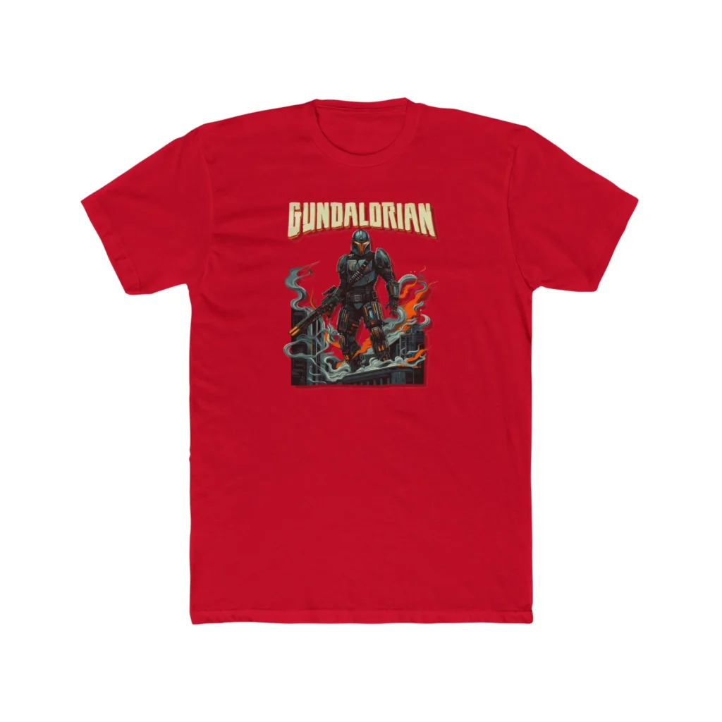 Mechalorian Siege Premium Men's Cotton Crew Tee