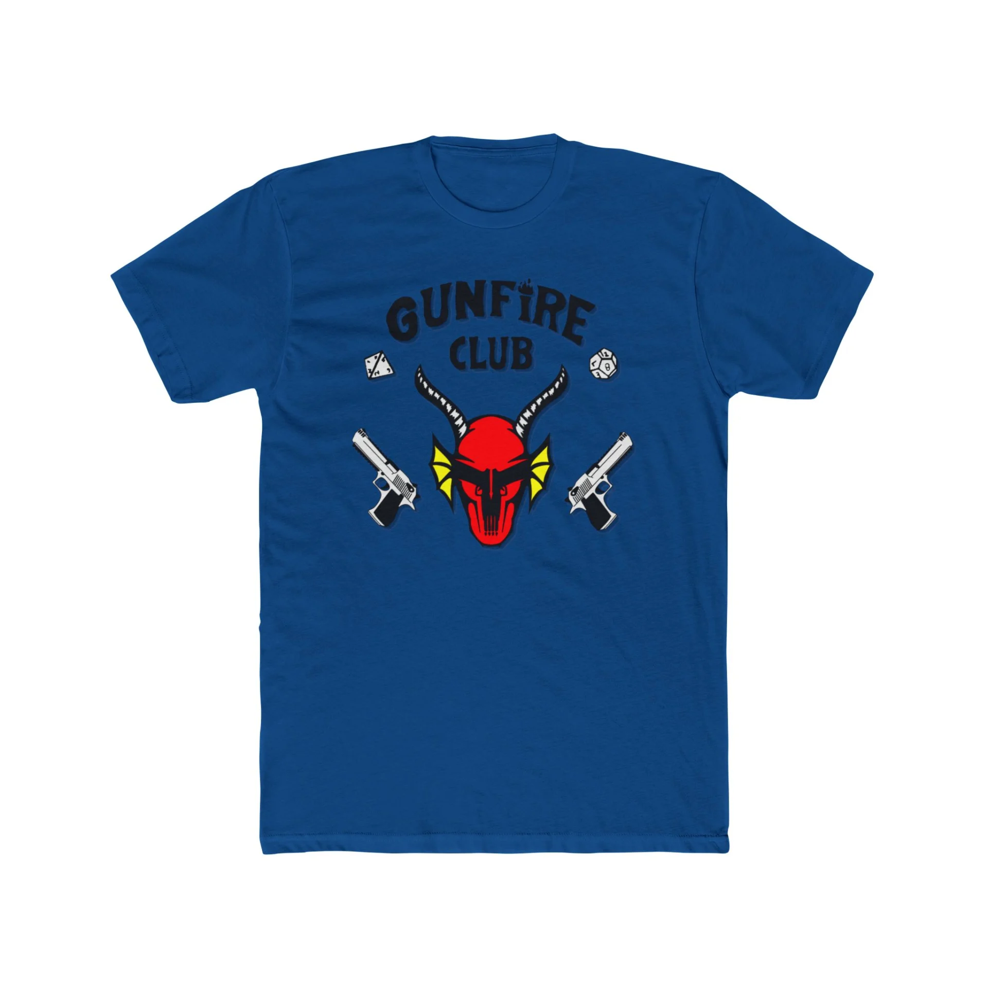Join the Gunfire Club Premium Men's Cotton Crew Tee - Image 17
