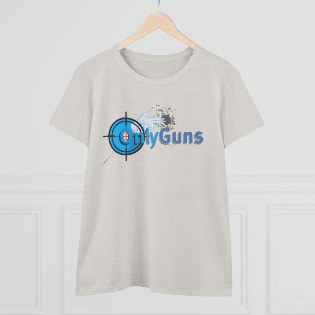 OnlyGuns Women's Midweight Cotton Tee