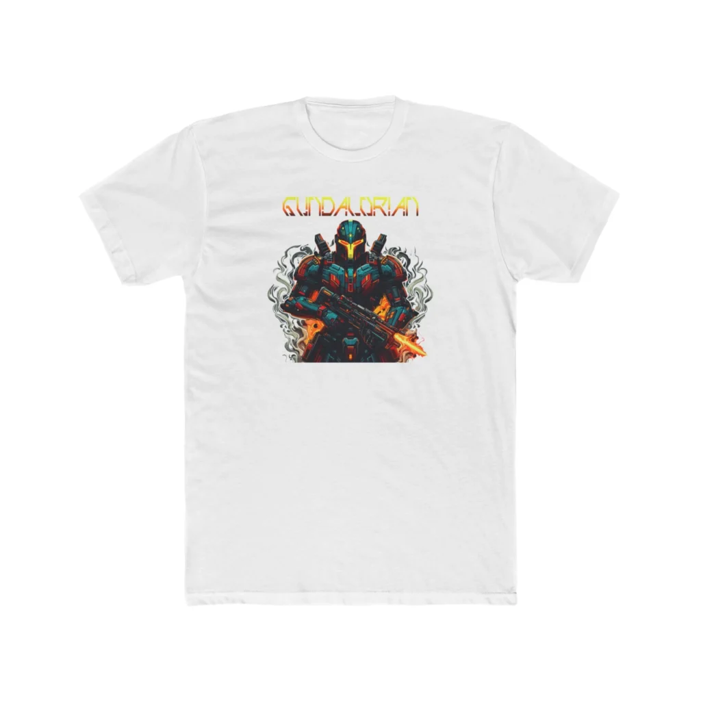 Mechalorian 1 Premium Men's Cotton Crew Tee