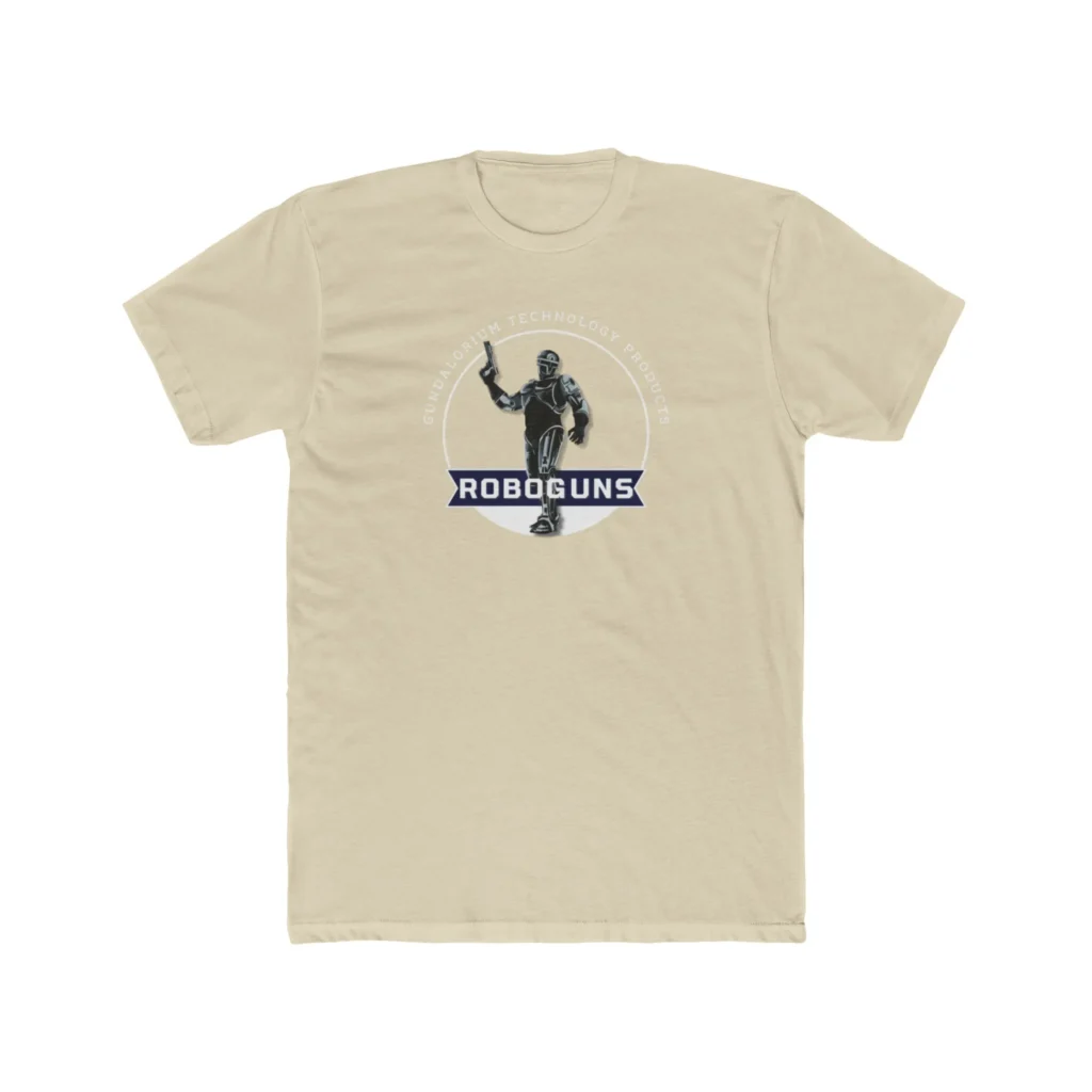 Roboguns Premium Men's Cotton Crew Tee