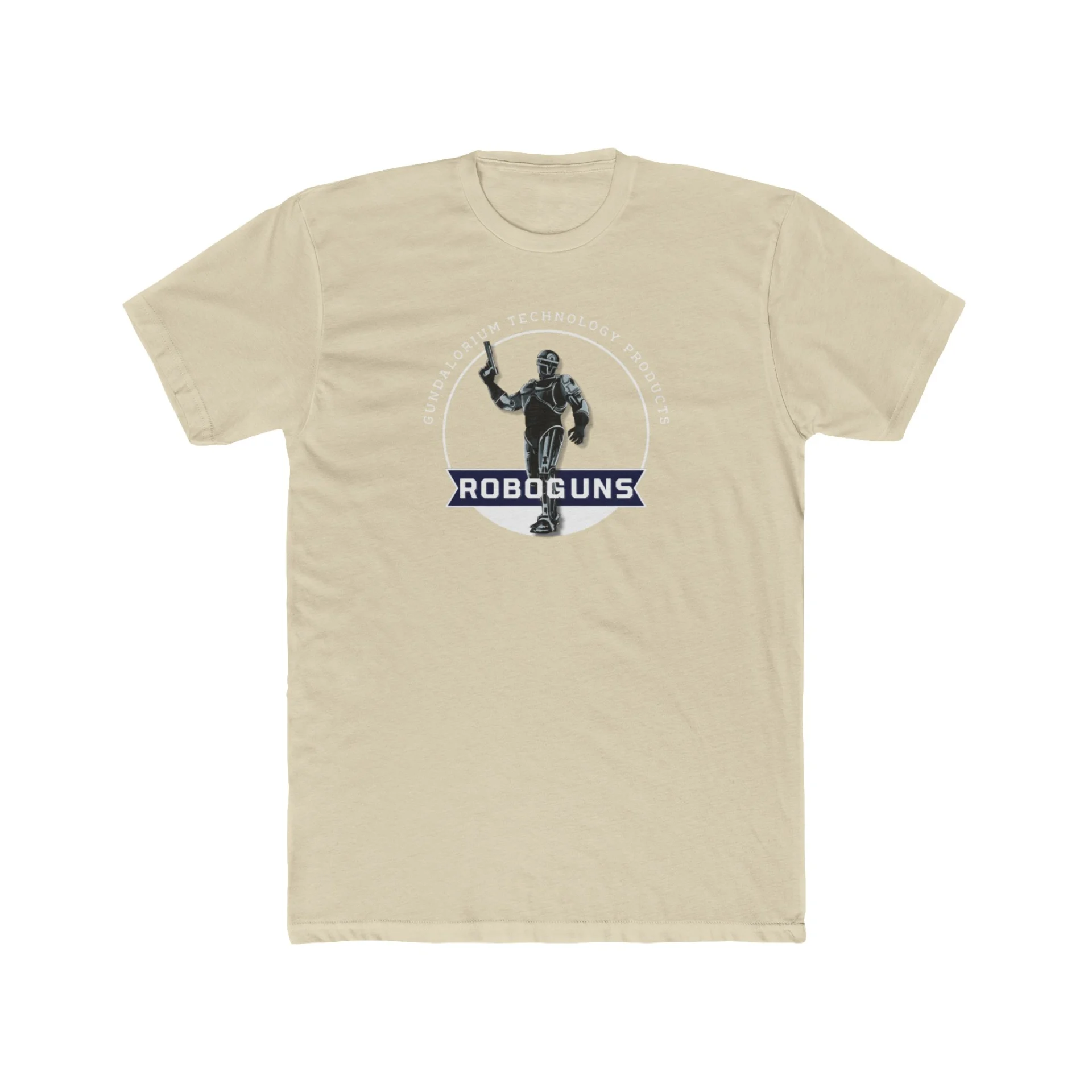 Roboguns Premium Men's Cotton Crew Tee - Image 7