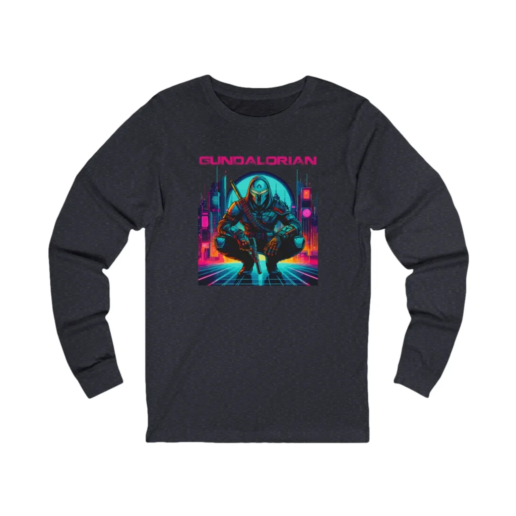 Gundalorian Cyberpunk Two Unisex Jersey Long Sleeve Tee