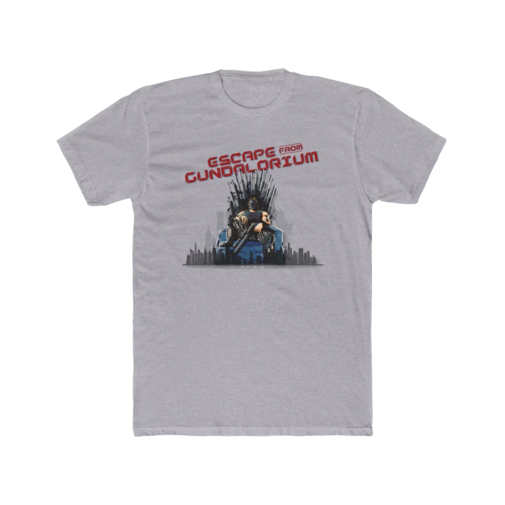 Escape from Gundalorium Premium Men's Cotton Crew Tee
