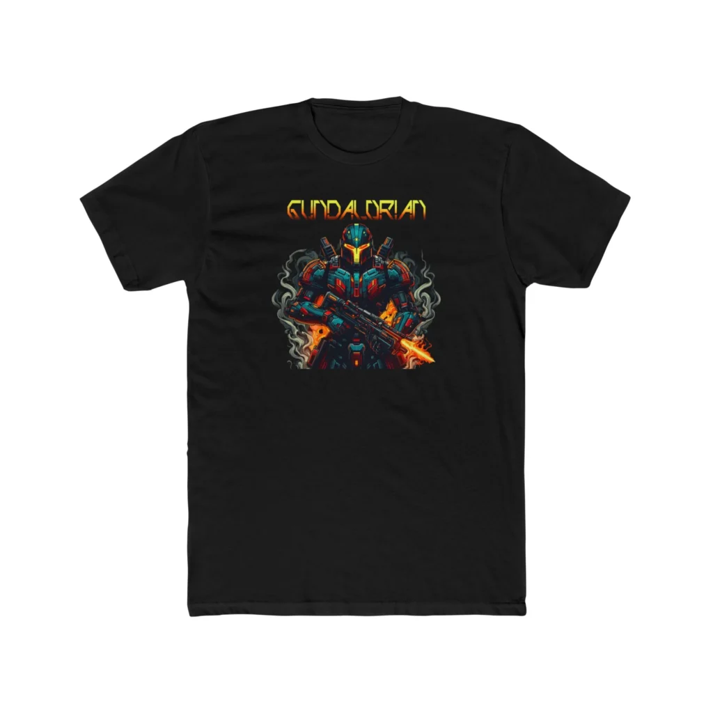 Mechalorian 1 Premium Men's Cotton Crew Tee
