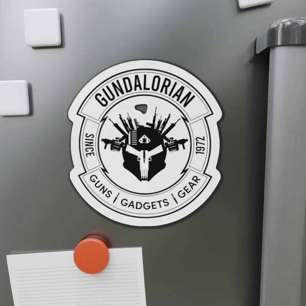 Gundalorian Die-Cut Magnets