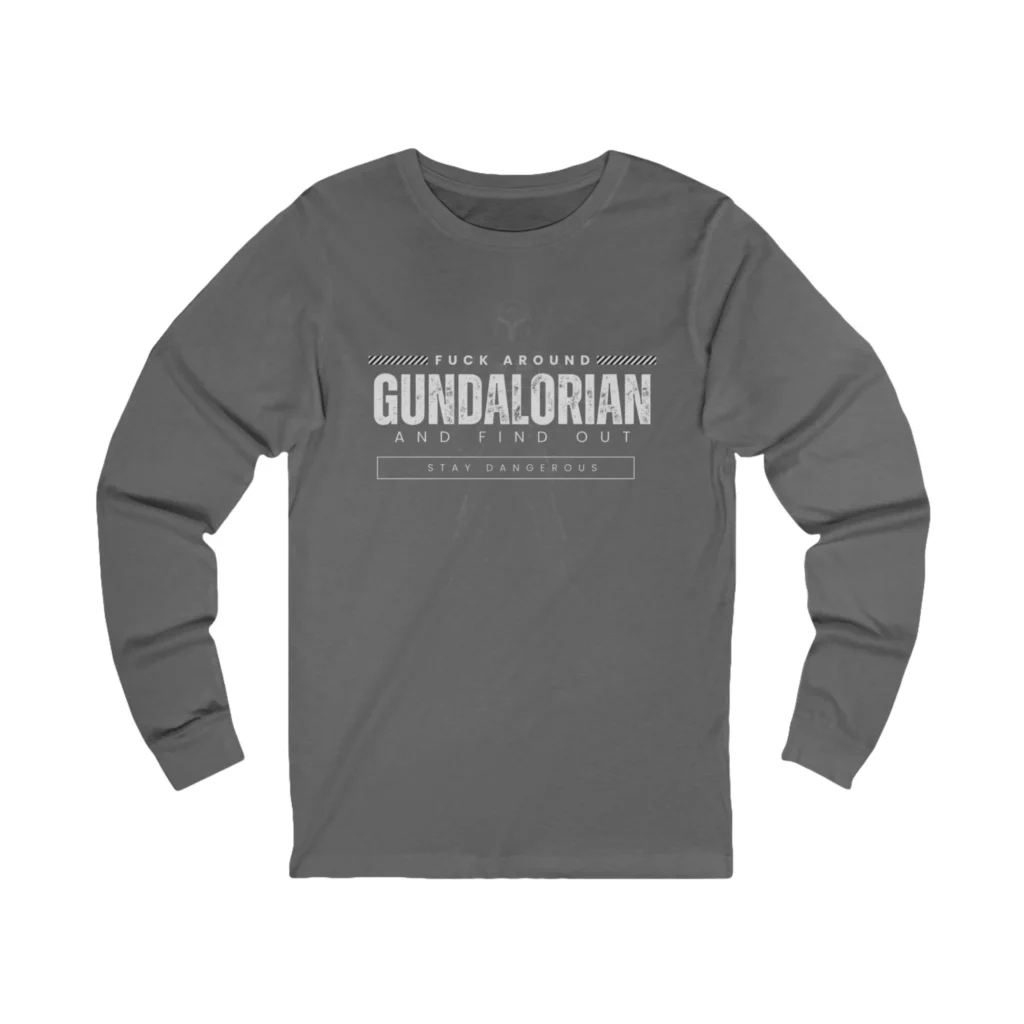 Gundalorian FAFO Unisex Jersey Long Sleeve Tee - Image 5