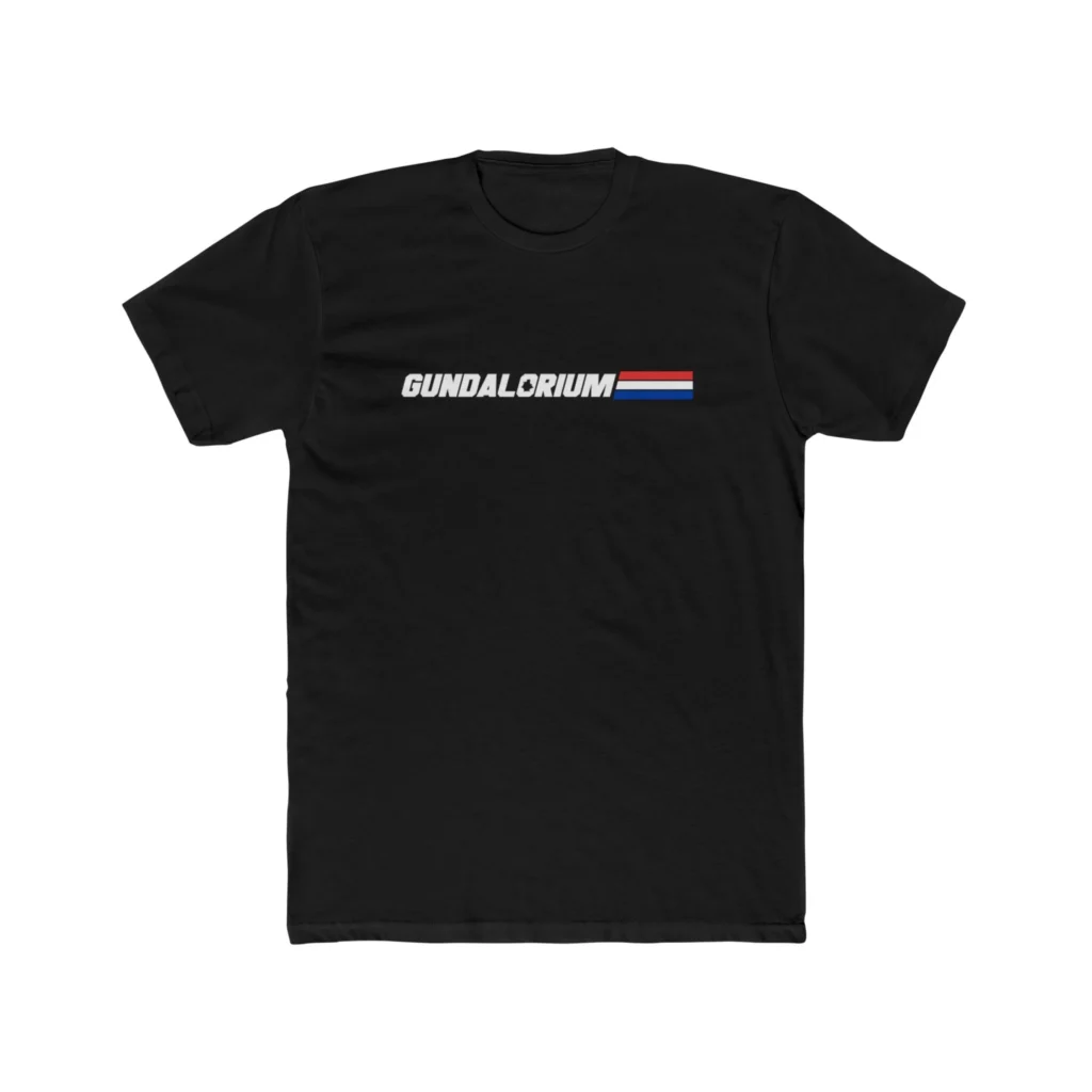 Yo...Gundalorium Banner Premium Men's Cotton Crew Tee - Image 7